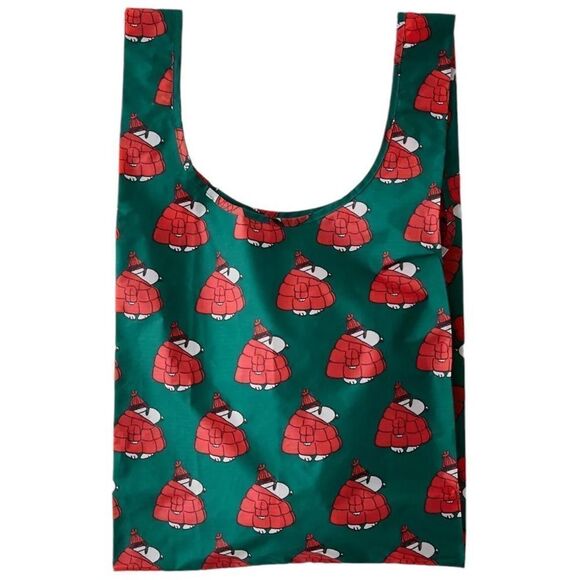 Baggu Standard X Puffer Snoopy Print Recycled Ripstop Nylon Reusable Tote Bag - Picture 1 of 4
